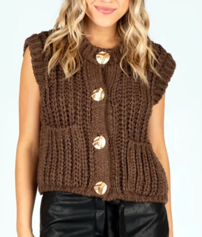 Chloe Sleeveless Sweater