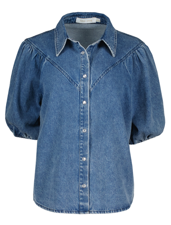Laurel Denim Top