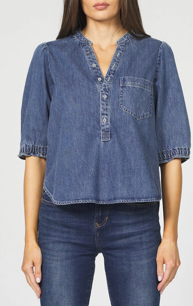 Sidney Denim Top