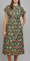 Dominino Floral Dress