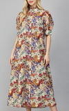 Soffi Lynn Stand Collar Maxi Dress