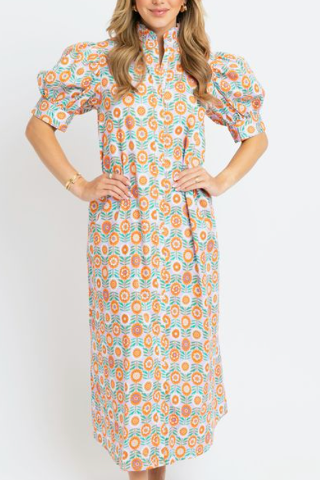 Juby Floral Maxi Dress
