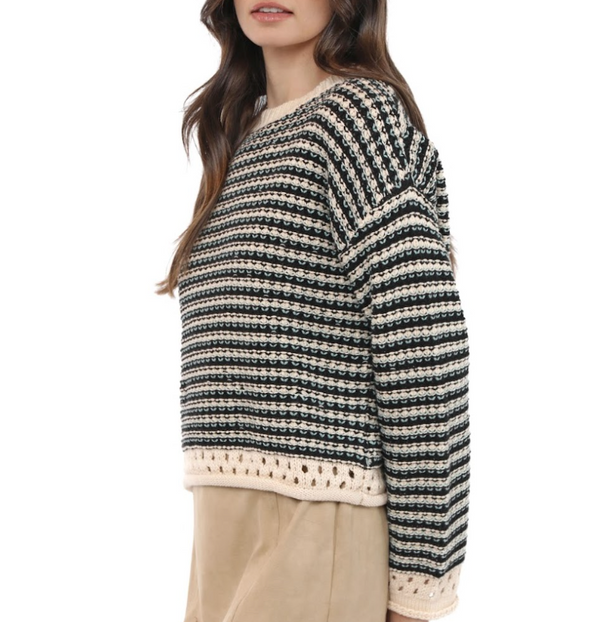 Samantha Contrast Sweater