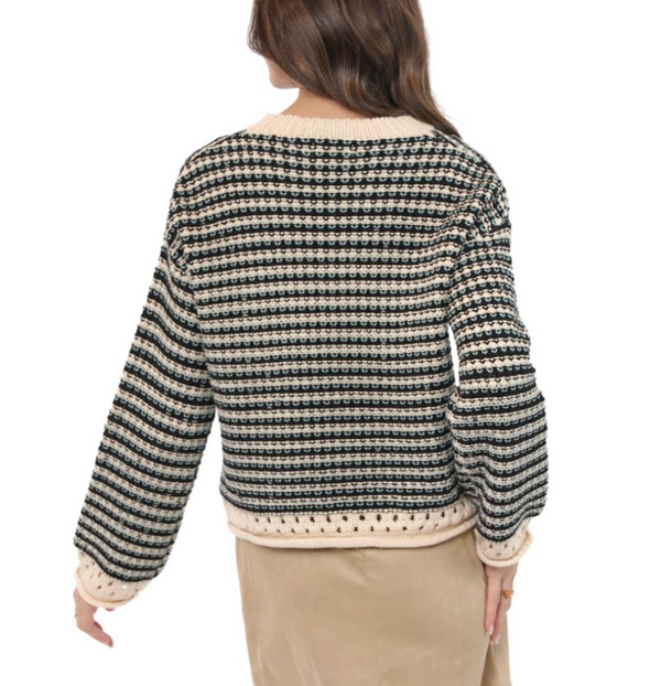 Samantha Contrast Sweater