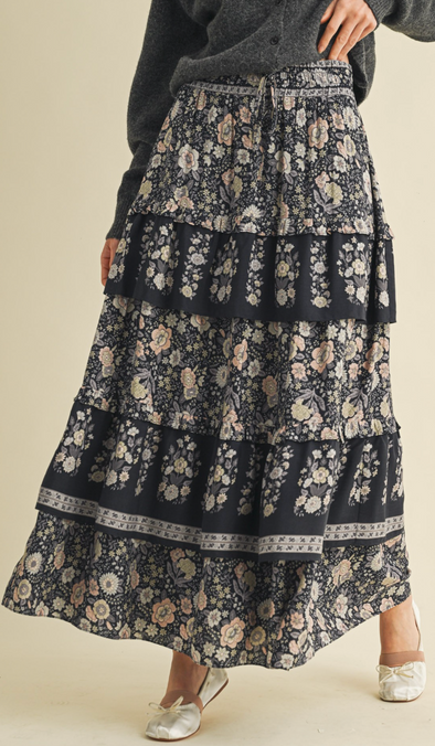 Ruther Floral Skirt