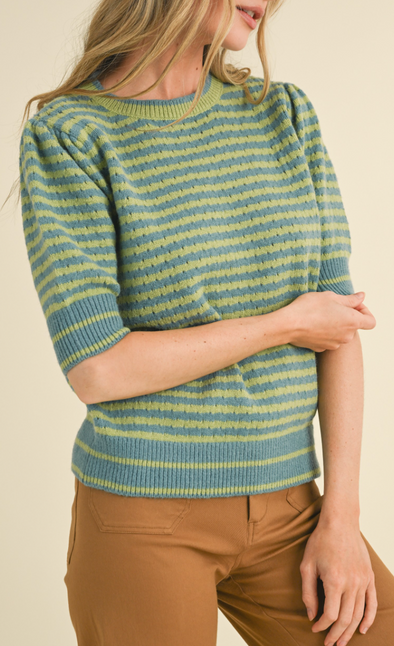 Buttebean Striped Sweater