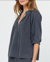 Cecillee Washed Denim Top
