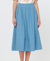 Hunter Denim Midi Skirt