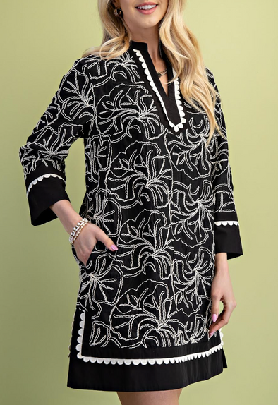 Josie Embroidered Dress