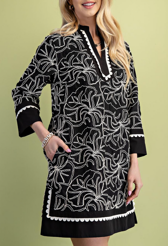 Josie Embroidered Dress