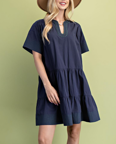 Coraalle Embroidered Dress