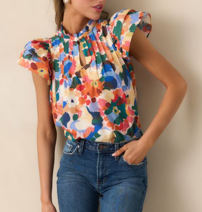Sara Beth Wildflower Top