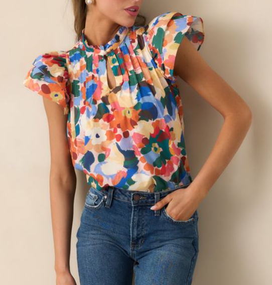 Sara Beth Wildflower Top