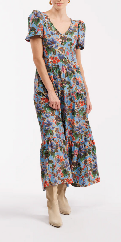 Petals Agatha Midi Dress