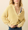 Sunwashed Henley Sweater