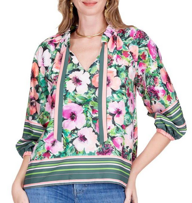 Painting Florals Top