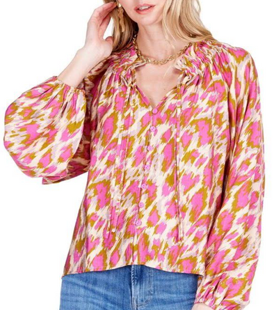 Magenta Splash Top