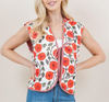 Floral Tie Vest