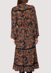 Embers Bloom Midi Dress