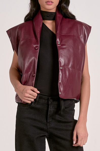 Nitro Vegan Leather Vest