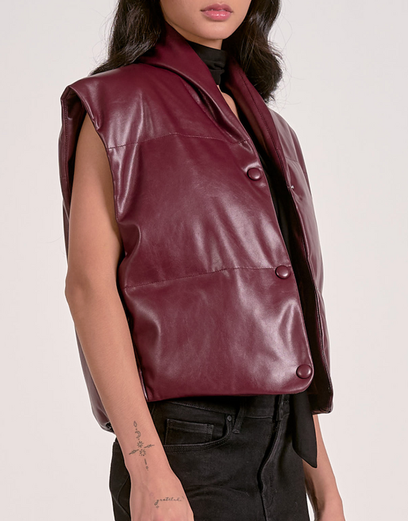 Nitro Vegan Leather Vest