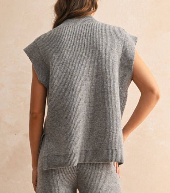 Yvonne Vneck Sweater Vest