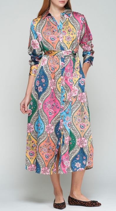 Amira Midi Shirtdress