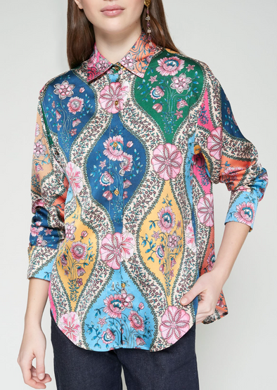 Donia Floral Top