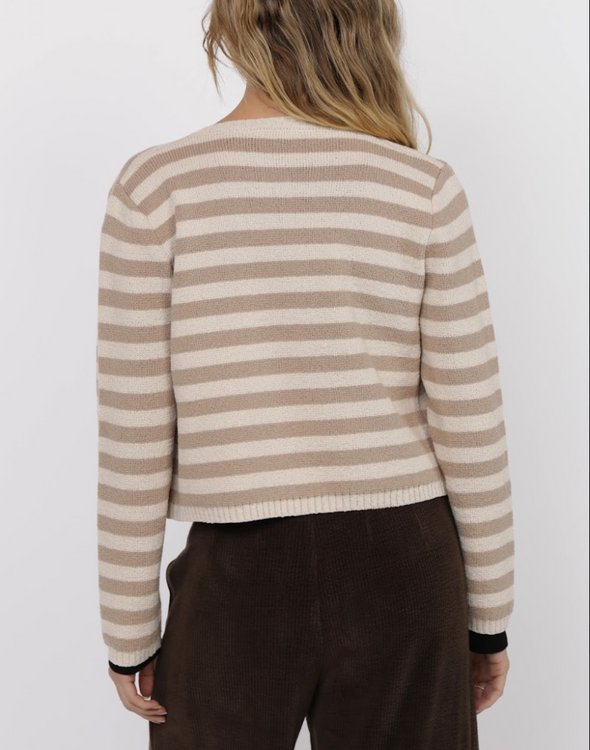 Daphne Striped Cardigan
