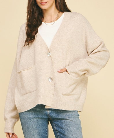 Peaches Oversized Cardigan