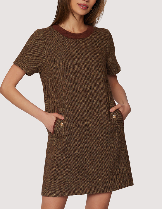 Noble Embrace Mini Dress