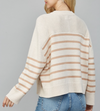 Calery Striped Cardigan Sweater