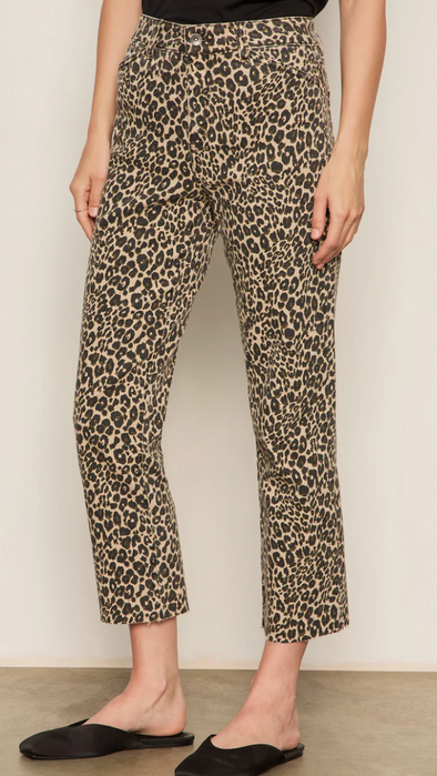 Cadence 90s Straight Crop Jeans