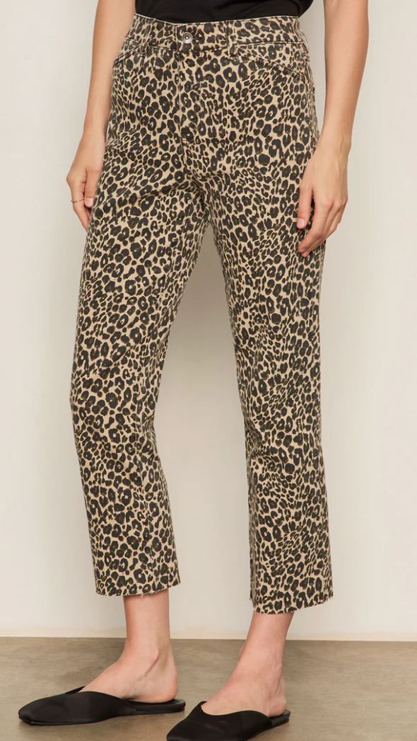 Cadence 90s Straight Crop Jeans