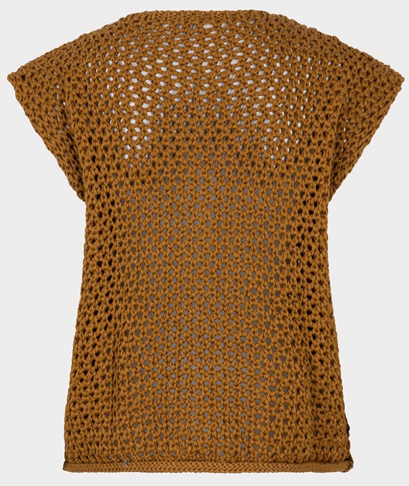 Garland Vest with Gold Buttons