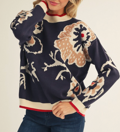Rosha Floral Sweater