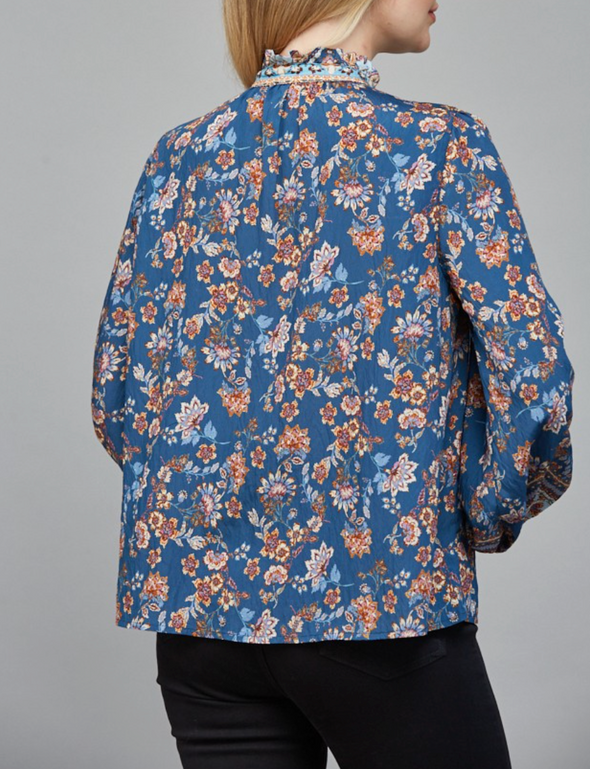 Helen Floral Top
