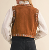 Sloane Vegan Suede Vest