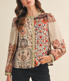 Cecilee Patterned Top