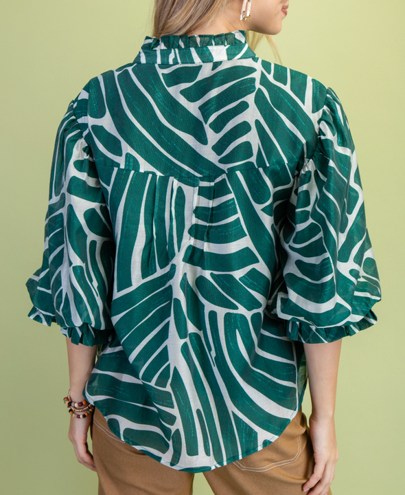 Forrest Puff Sleeve Top