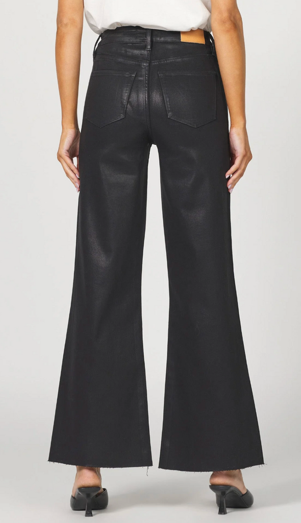 Fiona Coated Wide Leg Denim