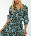 Savannah Green Maxi Skirt