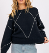 Guest List Contrast Sweater