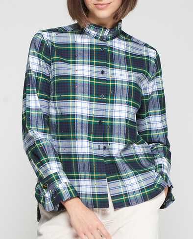 Paige Plaid Top