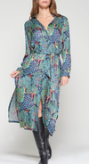 Forest Midi Shirt Dress
