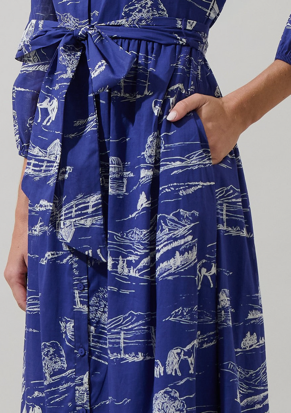 avon maxi dress Avon Printed Maxi Dress - Extra Large 20-22
