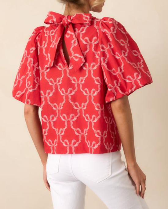 Campbell Bow Blouse