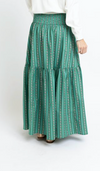 Cavia Floral Stripe Maxi Skirt