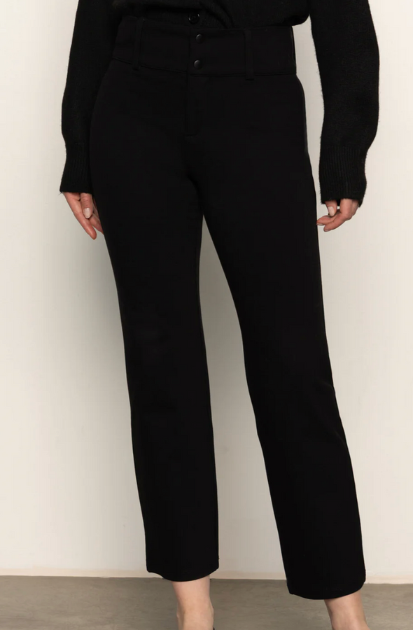 90s Straight Black Legging