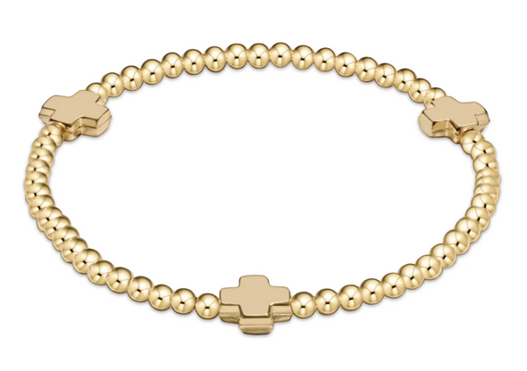 SC Gold 3mm Cross